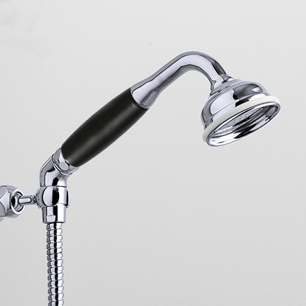 Rockwell angled handshower with hose