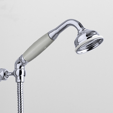 Rockwell angled handshower with hose