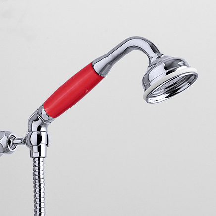 Rockwell angled handshower with hose