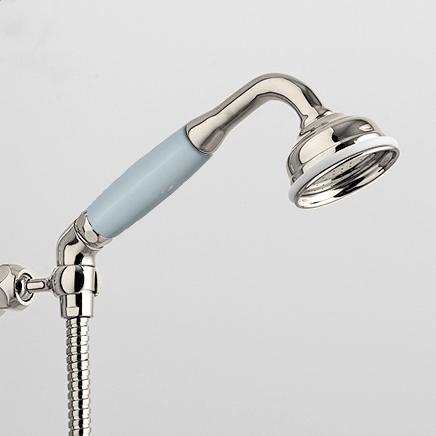 Rockwell angled handshower with hose