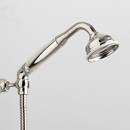 Rockwell angled handshower with hose