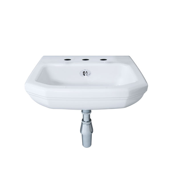 Wall-mounted basin 450W x 380D
