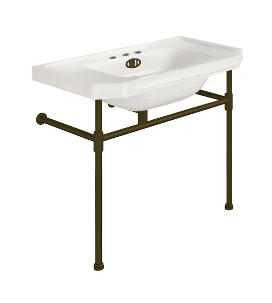 Hand basin 920W x 555D on basin stand