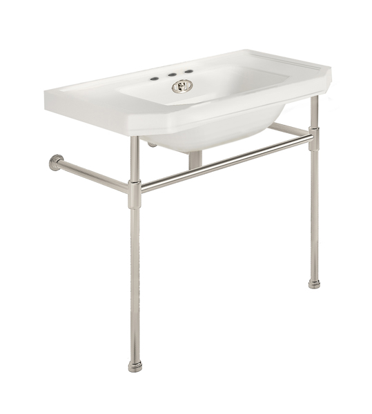 Hand basin 920W x 555D on basin stand