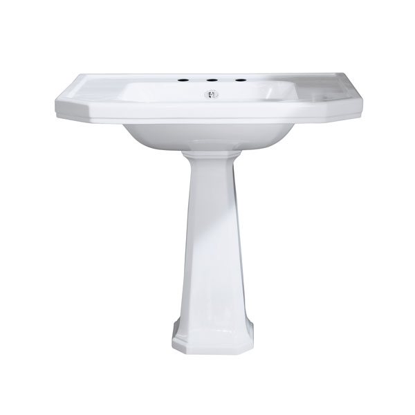 Hand basin 920W x 555D on pedestal