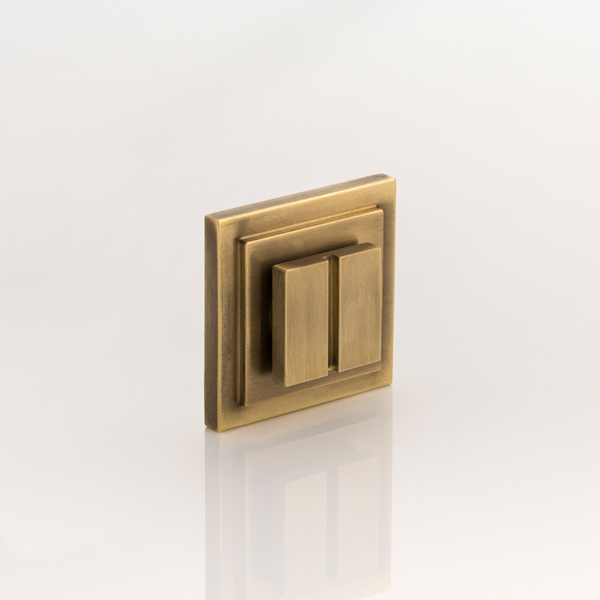 Emergency Release square turn with square stepped rose