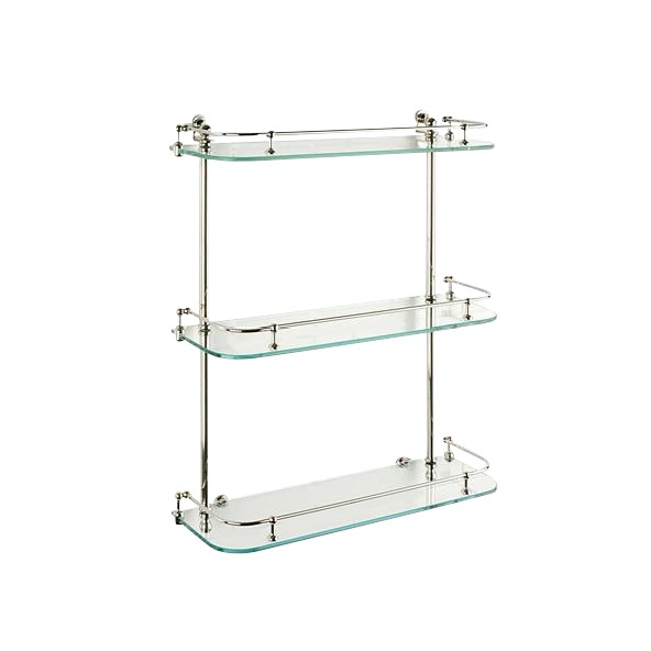 Lonsdale 3-tier glass shelf, 450mm