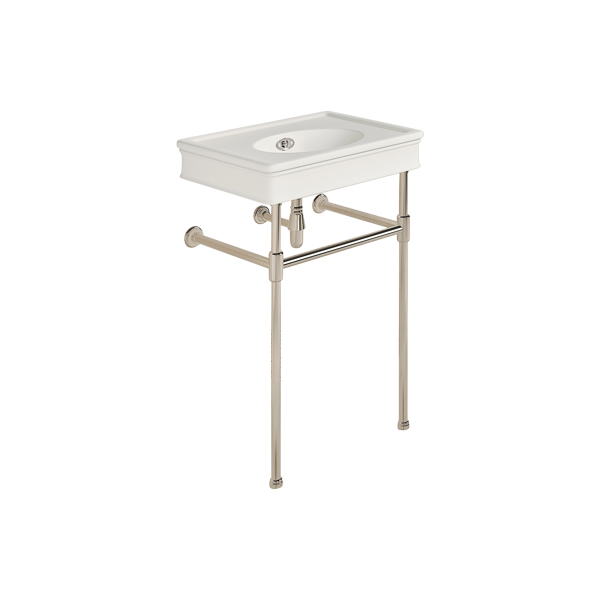 Lonsdale 550mm small basin on basin stand