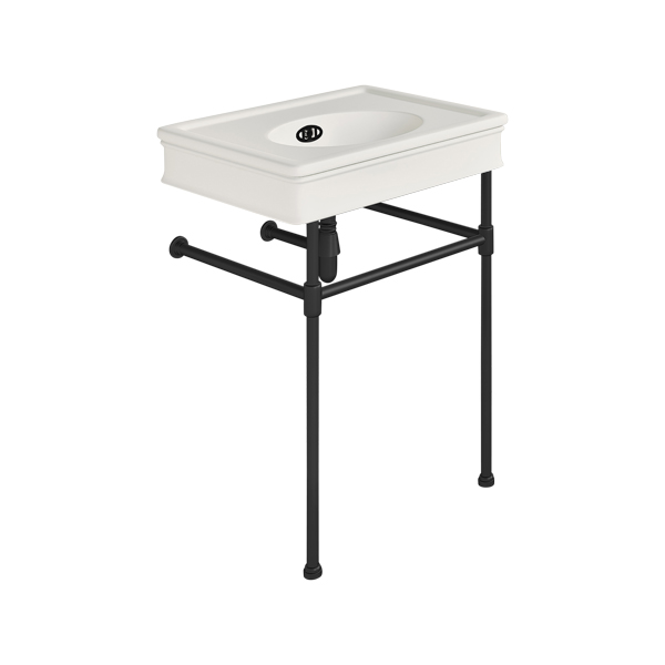 Lonsdale 650mm medium basin on basin stand