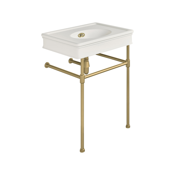 Lonsdale 650mm medium basin on basin stand