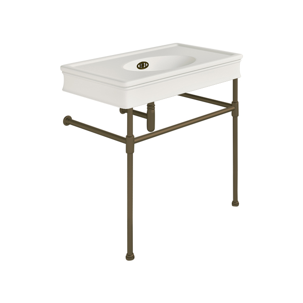 Lonsdale 860mm large basin on basin stand