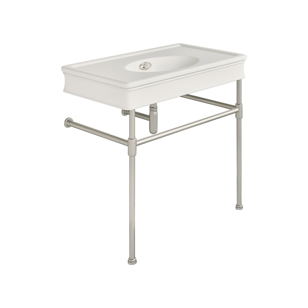 Lonsdale 860mm large basin on basin stand