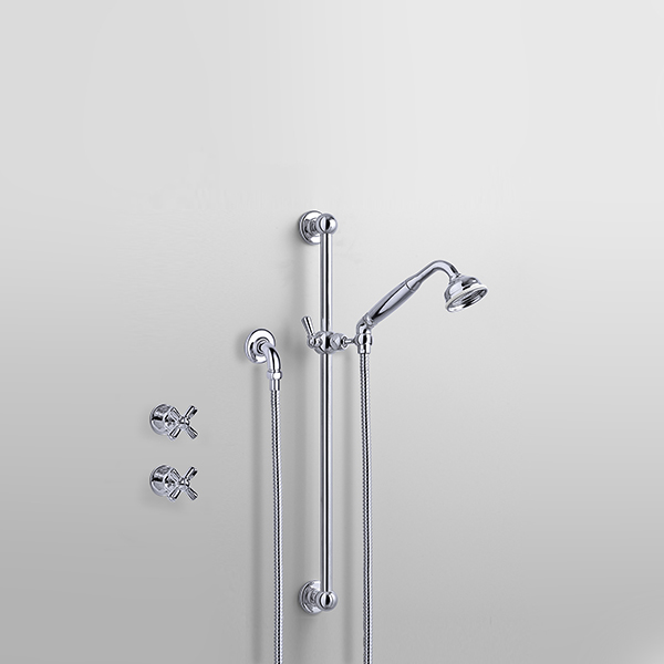 ROCKWELL - Shower layout - handshower on rail & xheads