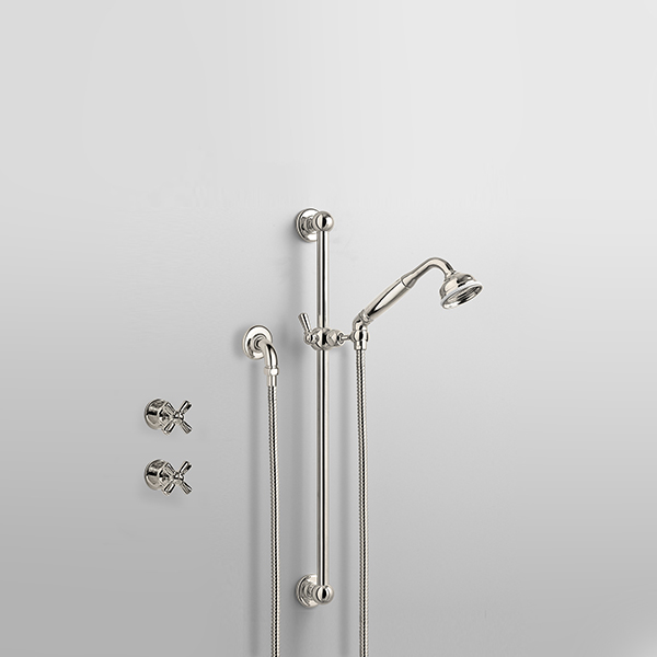 ROCKWELL - Shower layout - handshower on rail & xheads