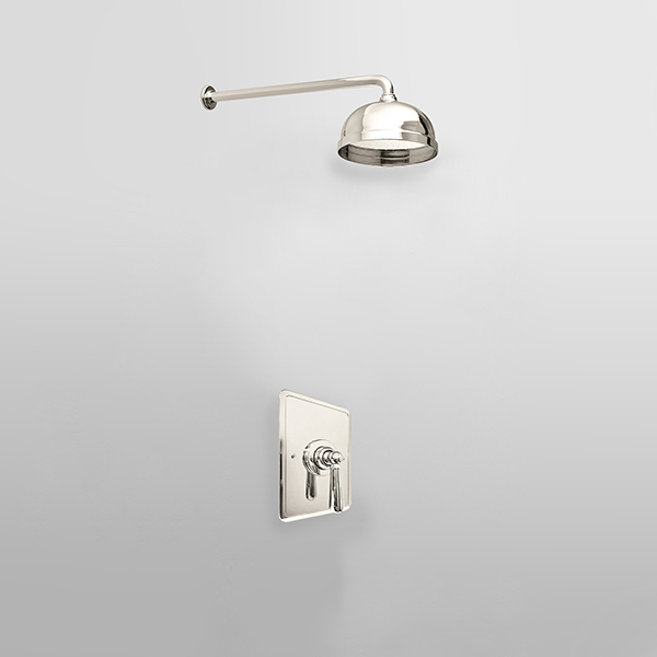 ROCKWELL - Shower layout - wall arm, rose & mixer