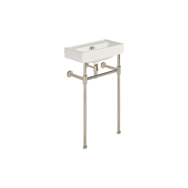 Soho 450mm mini basin on basin stand