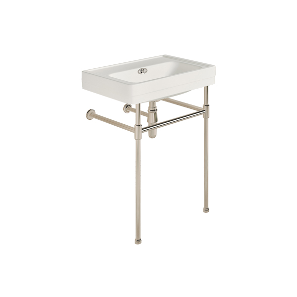 Soho 600mm small basin on basin stand