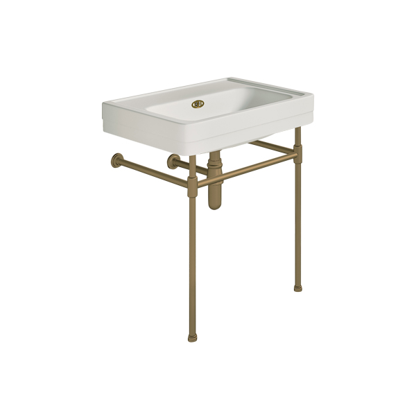 Soho 700mm medium basin on basin stand