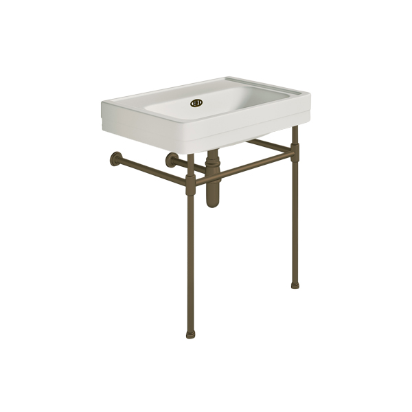 Soho 700mm medium basin on basin stand